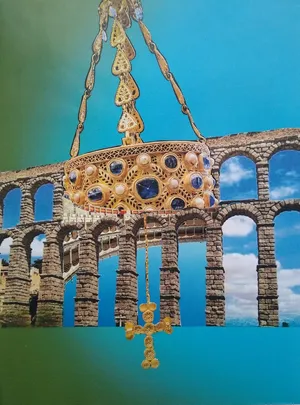 Iberia 2, 2021, kolaż, papier, 29 x 21 cm