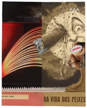 Widzenie powtórne [Brazylia Rio de Janeiro], 2019, kolaz papier, 22-5x18cm