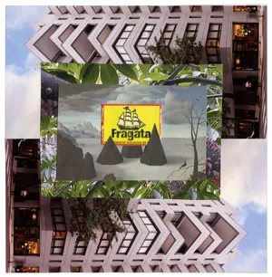 Widzenie powtórne [Argentyna Buenos Aires], 2019, kolaz papier, 20,5x20cm