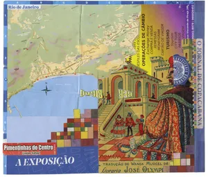 Widzenie powtórne [Brazylia Rio de Janeiro], 2019, kolaz papier, 23x27cm