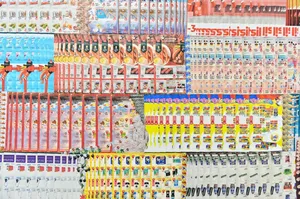 Polowanie na czarną rękawiczkę (detal III), 2017, kolaż, papier,Miejsce Projektów Zachęty, Warszawa, fot. M. Krzyżanek.JPG