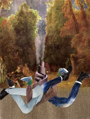 Z cyklu Troche Dziwny, kolaz, 2014