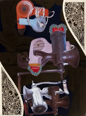 Z cyklu Troche Dziwny, kolaz, 2014