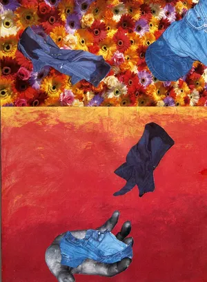 Z cyklu Troche Dziwny, kolaz, 2014