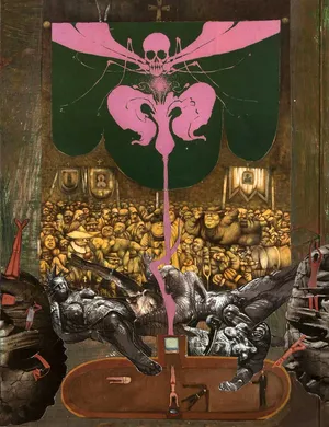 Z cyklu Troche Dziwny, kolaz, 2014