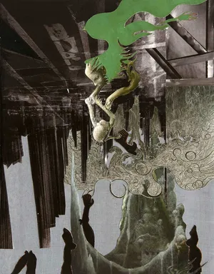 Z cyklu Troche Dziwny, kolaz, 2014