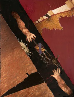 Z cyklu Troche Dziwny, kolaz, 2014