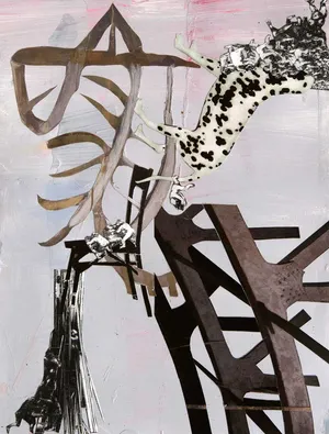 Z cyklu Troche Dziwny, kolaz, 2014