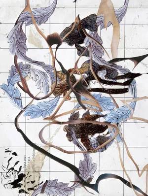 Z cyklu Troche Dziwny, kolaz, 2014