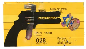 Nasza klasa, kolaz,8x15cm