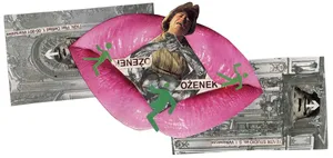 Ozenek, kolaz,10,5x21cm