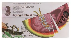 Trylogia letniskowa, kolaz,8,2x15,3cm