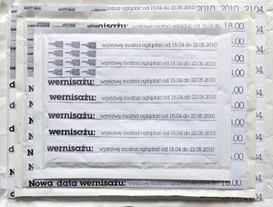 Kwiecien-2010, kolaz, 28x36cm, z cyklu Kronika wypadków galeryjnych