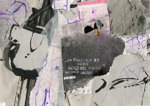 Szkicownik znaleziony w Granadzie, kolaz, 2009–2010