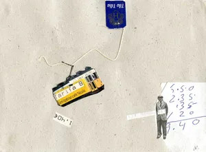 Szkicownik znaleziony w Granadzie, kolaz, 2009–2010