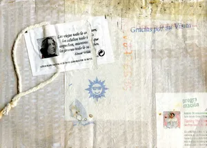 Szkicownik znaleziony w Granadzie, kolaz, 2009–2010