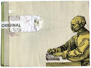 Szkicownik znaleziony w Granadzie, kolaz, 2009–2010