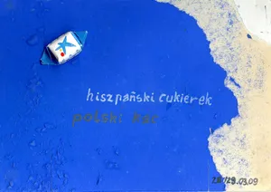 Szkicownik znaleziony w Granadzie, kolaz, 2009–2010