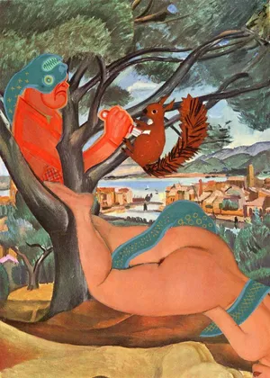 Opętani, kolaż, papier