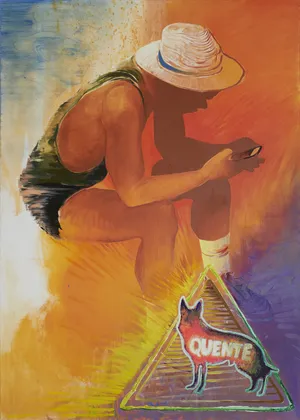 Quente, 2020,  140x100cm